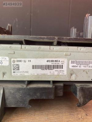 4F0035053A-4F0 035 053 A AUDİ VW RADYO GPS ÜNİTESİ