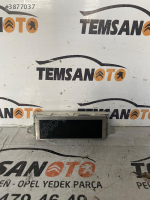 PEUGEOT 407 ÖN BİLGİ EKRANI ÇIKMA ORJİNAL TEMSAN OTO