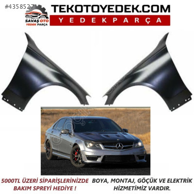 W205 C63 ÖN ÇAMURLUK TAKIMI SAĞSOL 2014 VE ÜZERİ / KAMPANYA