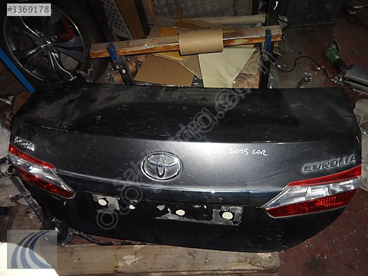 TOYOTA COROLLA 2014 ÇIKMA BAGAJ KAPAĞI KOLU