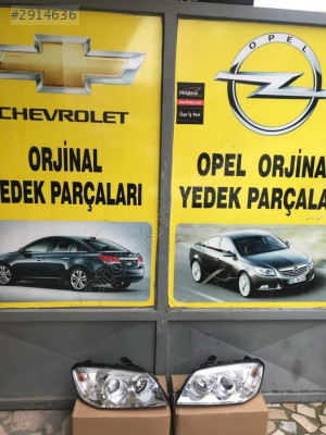 chevrolet captiva sağ sol takım far sıfır c100 captiva far