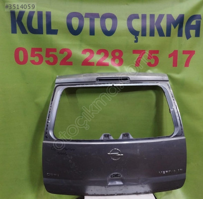 Opel meriva 2005m bagaj kapağı