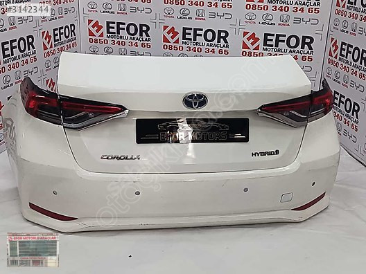TOYOTA COROLLA SEDAN KOMPLE ARKA ORJİNAL YEDEK PARÇA 19-24