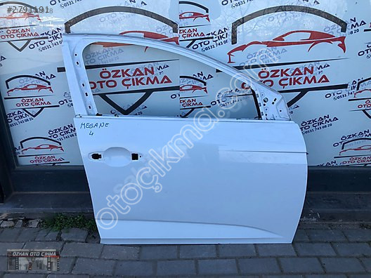 Renault Megane 4 İçin Hatasız Orjinal Sağ Ön Kapı