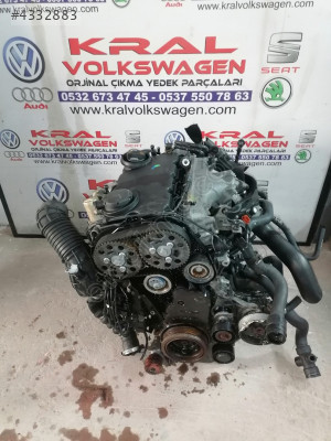 Audi A4 2.0 Tdi Bre 140lik Çıkma Motor Komple