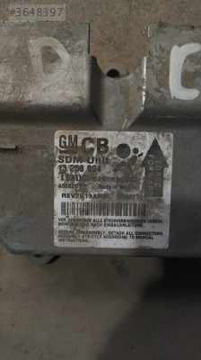 13 256 904 OPEL CORSA İÇİN AİRBAG BEYNİ