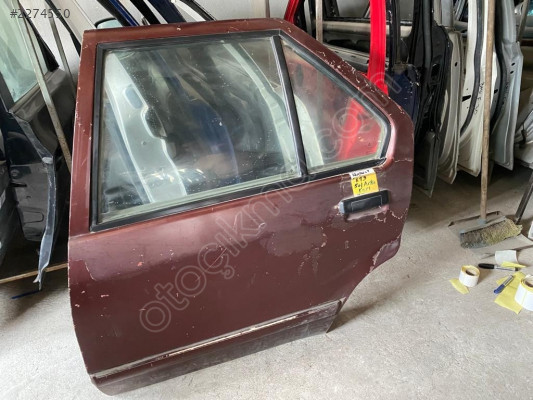 RENAULT 19 SOL ARKA KAPI DOLU ORJİNAL ÇIKMA HATASIZ TEMİZ