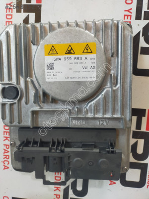 AUDİ E TRON VOLTAJ REGÜLATÖRÜ 5WA959663A