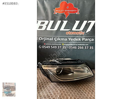 Audi Q5 sağ ön zenon far 8r0941032c 2012-2015