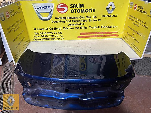 RENAULT MEGAN 4 ÇIKMA ORJİNAL BAGAJ KAPAĞI VE DİĞER PARÇALARI