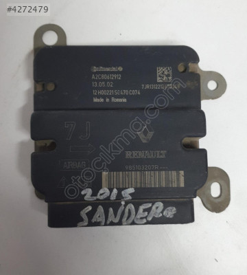 dacia sandero 2015 çıkma orjinal airbag beyni (son fiyat)