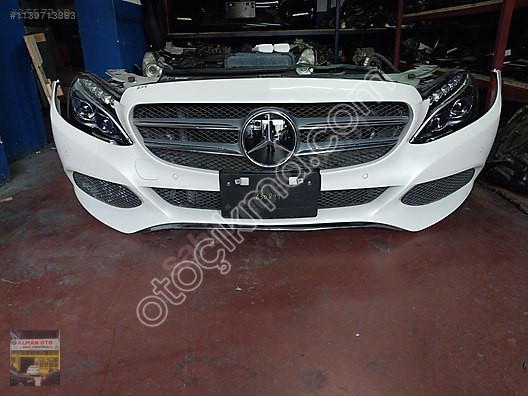 Mercedes W205 Kasa Ön Set Radyatör Fan Fan Davlumbazı Far