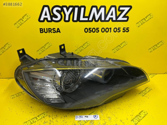 BMW X6 SAĞ ÖN FAR (ORİJİNAL)