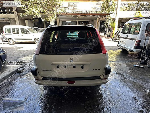 Peugeot 206 sw arka tampon asistan oto