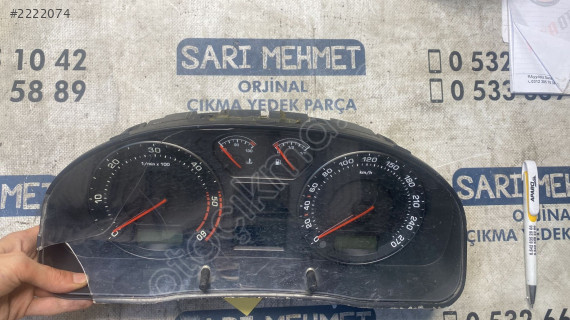 ÇIKMA SKODA SUPER B KİLOMETRE SAATİ