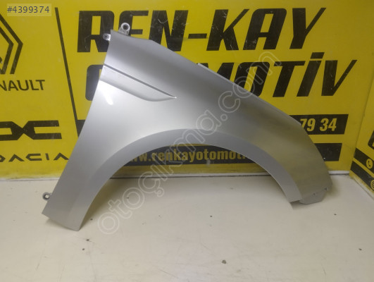 631125412R RENAULT MEGAN 4 SAĞ ÖN ÇAMURLUK GRİ ORJ ÇIKMA RENKAY