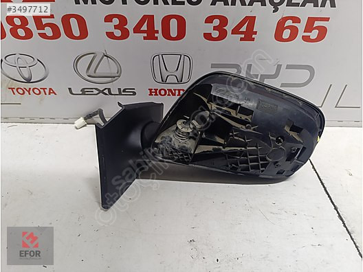 TOYOTA YARİS SOL AYNA ÇIKMA ORİJİNAL PARÇA 2006-2011