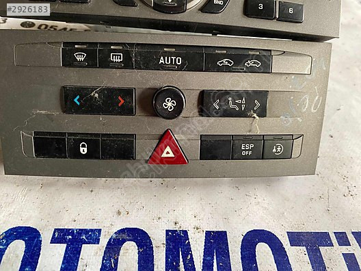 Peugeot 407 klima kontrol paneli EMR OTOMATİV