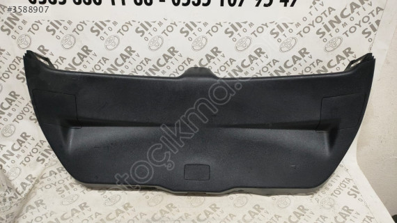 TOYOTA AURİS 2013 2018 BAGAJ KAPLAMASI ÇIKMA ORJİNAL 64780-02030
