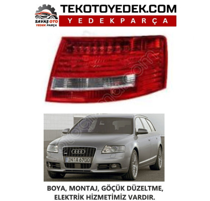 AUDİ A6 ARKA LEDSİZ STOP SAĞ SOL 2005 2006 2007 VE ÜZERİ KAMPANYA