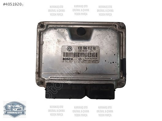 SKODA FABİA 1.9 SDİ MOTOR BEYNİ ORJİNAL ÇIKMA 038906012HR