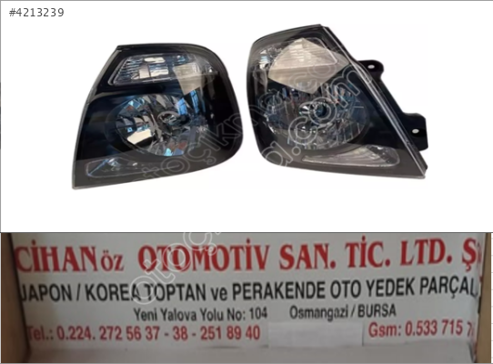 KIA Bongo 2012-2016 SağSol Far Adet Fiyatı - Orijinal Çıkma-,,