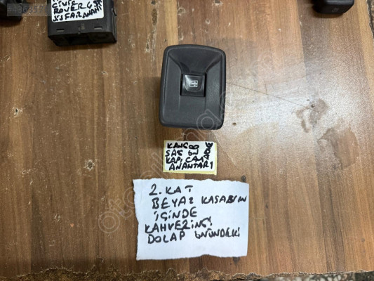 RENAULT KANGOO SAĞ ÖN KAPI CAM DÜĞMESİ ORJİNAL ÇIKMA TEMİZ