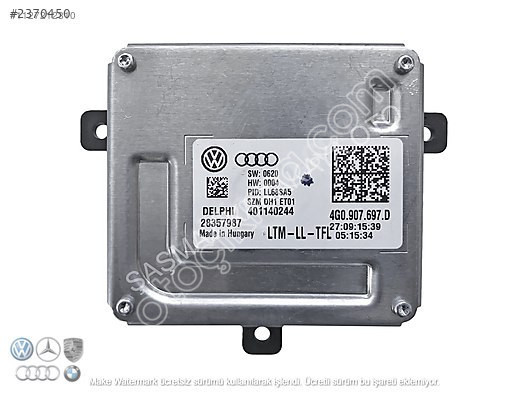 4G0907397D GÜNDÜZ LED FAR BEYNİ SIFIR Skoda Octavia 2012-