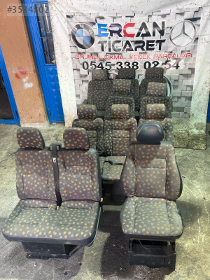 MERCEDES W638 VİTO 10+1 KOMPLE KOLTUK TAKIMI SET - ERCAN TİCARET