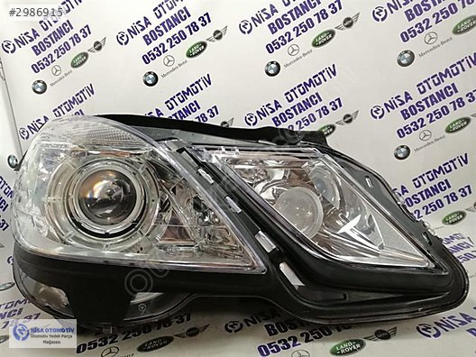MERCEDES E SERİSİ W212 E180 E200 MAKYAJSIZ XENON SAĞ FAR ÇIKMA