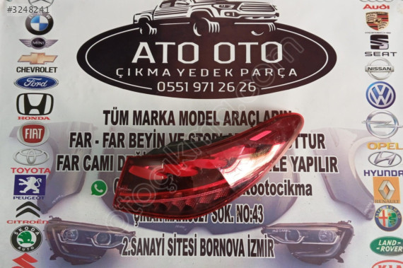 MERCEDES EQE W295 ORJİNAL ÇIKMA SAĞ STOP