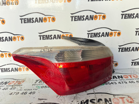 CİTROEN CELYSEE SOL ARKA STOP ÇIKMA ORJİNAL TEMSAN OTO