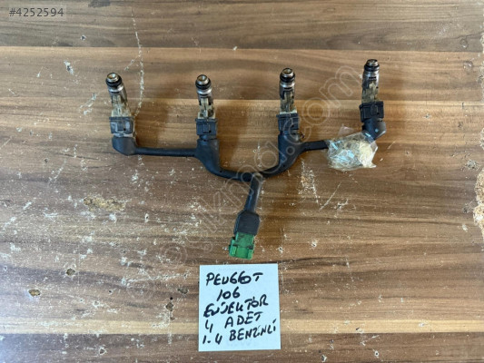 PEUGEOT 106 ENJEKTÖR , PEUGEOT 106 ENJEKTÖR DEMEDİ 4 ADET ORJİNAL