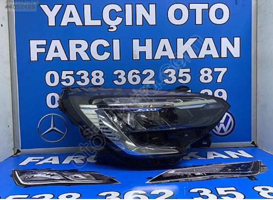 Renault Clio 5 orijinal çıkma sağ far