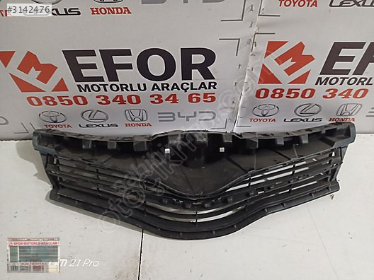 TOYOTA YARİS ÖN PANJUR ÇIKMA ORİJİNAL PARÇA 2012-2014