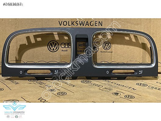 VW GOLF 6 2009-2012 KALORİFER IZGARASI DIŞ ÇERÇEVESİ 5K08197