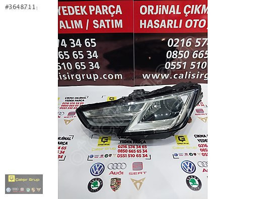 AUDİ A4 2016-2019 SOL FAR ÇIKMA SÖKME YEDEK PARÇA