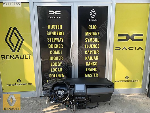 RENAULT CLİO 5 TORPİDO KOMPLE DOLU SET SIFIR ORJİNAL ANAHTARLI