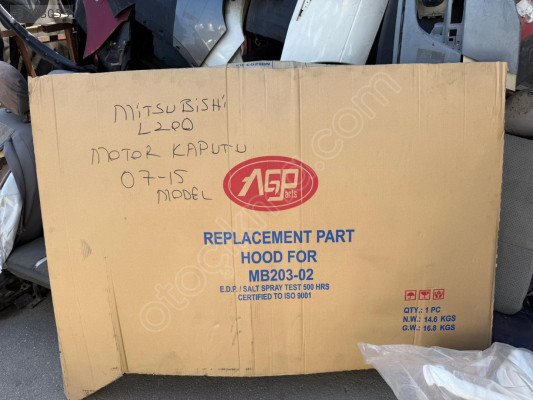MİTSUBİSHİ L200 MOTOR KAPUTU 2006-2012 MODEL SIFIR İTHAL