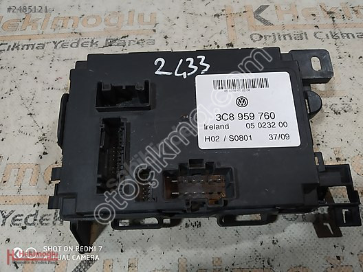 VW PASSAT CC SÜRÜCÜ KOLTUK KONTROL MODÜLÜ 3C8 959 760