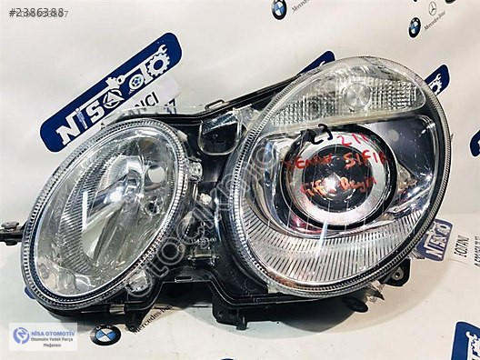Mercedes W211 E320 Sol Xenon Far Çift Beyin - A2 Oto Parça