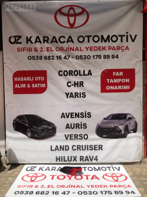 2019-2025 TOYOTA COROLLA ÇIKMA ORJINAL ARKA STOP