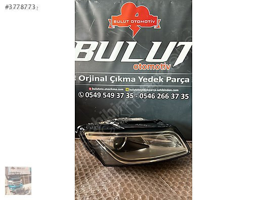 Audi Q5 sağ ön zenon far 8r0941032c 2012-2015