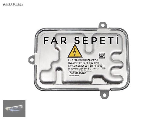 MERCEDES C SERİSİ W204 FAR XENON BEYNİ SIFIR 1 307 329 296 02