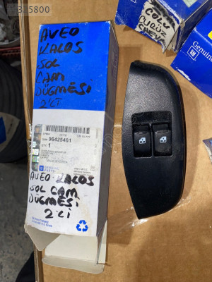 CHEVROLET AVEO KALOS SOL ÖN İKİLİ CAM DÜĞMESİ SIFIR 96425461
