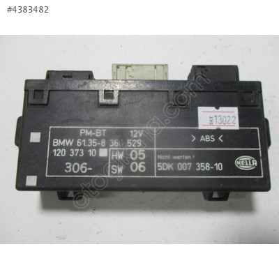 BMW E38 E39 Kapı Kontrol Modülü 61.35-8360529 5DK 007 358-10