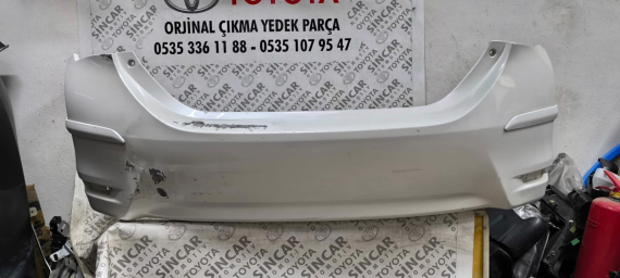 TOYOTA COROLLA 2013 2018 ARKA TAMPON ÇIKMA ORJİNAL