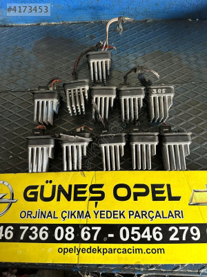 OPEL MERİVA KALORİFER REZİSTANSI ÇIKMA ORJİNAL GM 90566802