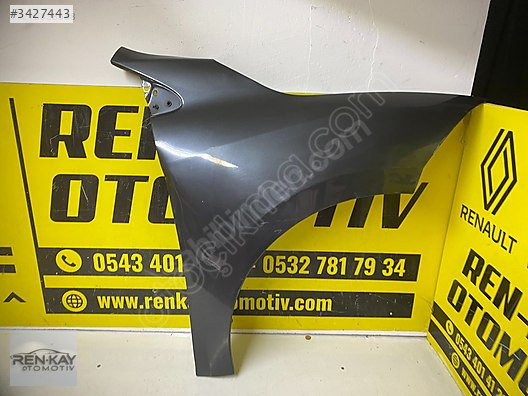 631000009R RENAULT MEGANE 3 SAĞ ÖN ÇAMURLUK ORJ RENKAY OTO