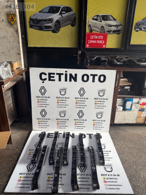 Clio 5 Ön Panel Destek Braketi Sağ - Renault Clio 5 625B40497R